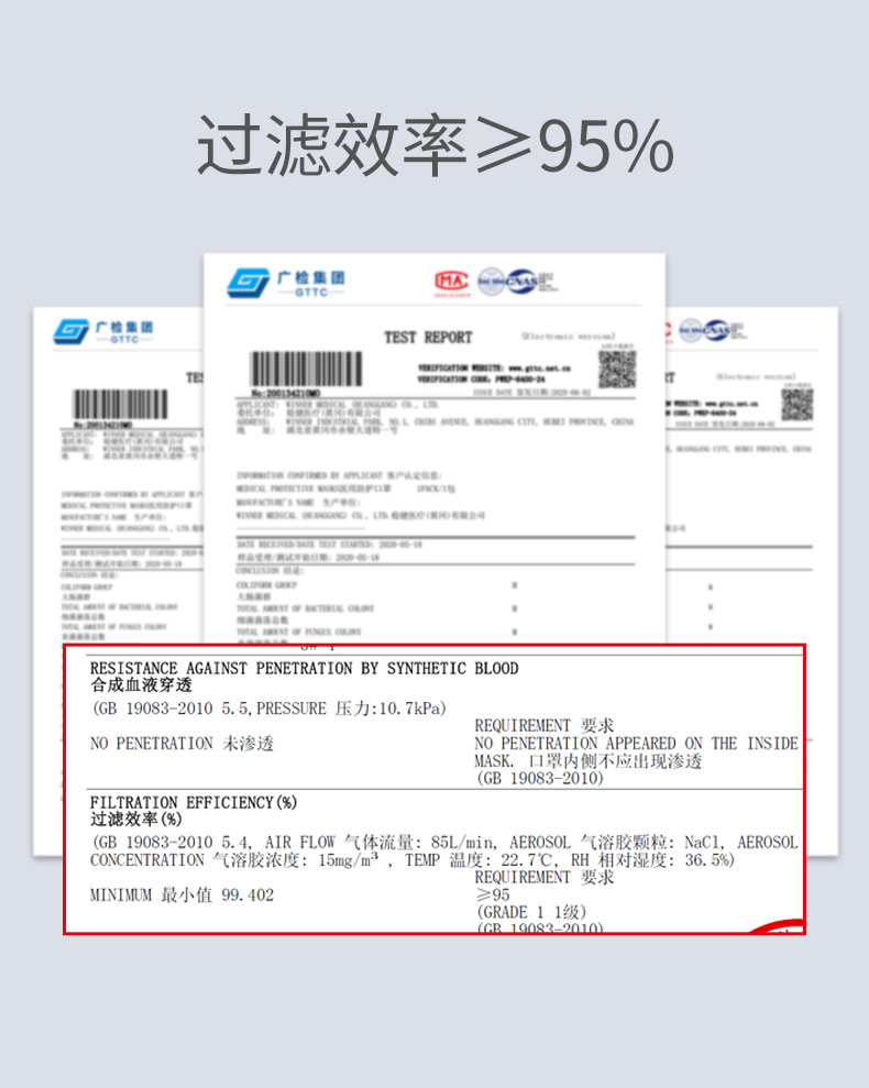 穩(wěn)健604-006777-01醫(yī)用防護口罩圖4